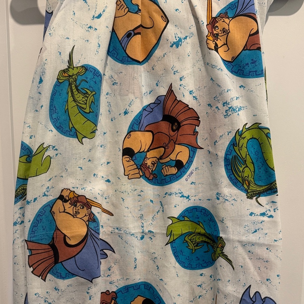 Hercules Twin Size Fitted Sheet VINTAGE